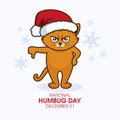 National Humbug Day vector