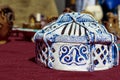 National Kazakh souvenir - Yurta - the nomadic peoples of Asia House Royalty Free Stock Photo