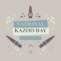 National Kazoo Day background