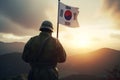 National Liberation Day of Korea. August 15. South and North Korea, freedom, liberty, army, memorial day, patriotic