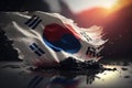 National Liberation Day of Korea. Celebration of Japan& x27;s defeat in World War II and the end of colonial rule in Royalty Free Stock Photo