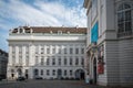 National Library of Austria in Josefsplatz in Vienna Royalty Free Stock Photo
