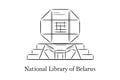 National Library of Belarus in Minsk lineart illustration for logo, icon, poster, banner, black and white, isolated without Royalty Free Stock Photo