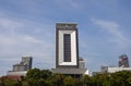 National library building, the largest library in Indonesia is located in Jakarta.