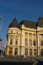 The National Library located on Calea Victoriei in Bucharest, Romania, 2022 Royalty Free Stock Photo