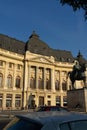 The National Library located on Calea Victoriei in Bucharest, Romania, 2022 Royalty Free Stock Photo