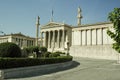 The National Library, Neoclassical Nineteenth Century Building In Athens Royalty Free Stock Photo