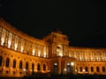 National Library night, Vienna