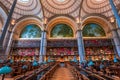 National library of Paris, France, interiors