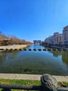 National Library of Romania - Dambovita Quay view