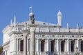 National Library of St Mark`s Biblioteca Marciana, facade, Venice, Italy