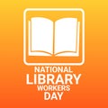 National Library Workers Day Royalty Free Stock Photo