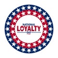 National Loyalty Day, background