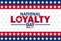 National Loyalty Day Royalty Free Stock Photo