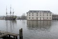 National Maritime Museum Amsterdam Scheepvaart Museum Royalty Free Stock Photo