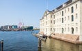 The National Maritime Museum of Amsterdam in the Netherlands