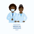 National Medical Assistants Day vector