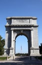 National Memorial Arch - Valley Forge Royalty Free Stock Photo