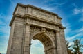 The National Memorial Arch at Valley Forge National Historical Park Royalty Free Stock Photo