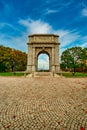 The National Memorial Arch at Valley Forge National Historical Park Royalty Free Stock Photo