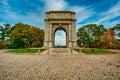 The National Memorial Arch at Valley Forge National Historical Park Royalty Free Stock Photo