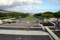 National Memorial Cemetery of the Pacific Royalty Free Stock Photo