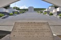 National Memorial Cemetery-Pacific Royalty Free Stock Photo