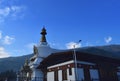 National Memorial Chhorten in thimphu, Bhutan. Bhutan unique architectural landmark attraction