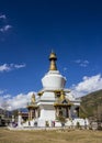 National memorial chorten, Bhutan Royalty Free Stock Photo