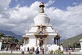 The National Memorial Chorten at Thimphu,Bhutan Royalty Free Stock Photo