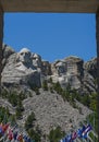 National Memorial Mount Rushmore is the must to visit in your lifetime. Royalty Free Stock Photo