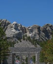 National Memorial Mount Rushmore is the must to visit in your lifetime. Royalty Free Stock Photo