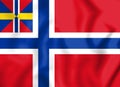 National and Merchant Flag of Norway 1844-1899.