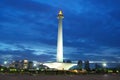 national monument with blue sky