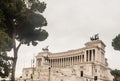 National Monument dedicated to Victor Emmanuel II. Rome, Italy Royalty Free Stock Photo