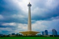 The national monument of independence is Monas. Jakarta, Indonesia Royalty Free Stock Photo