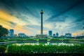 National monument in jakarta