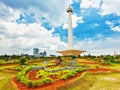 National Monument Monas Royalty Free Stock Photo