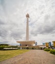 Jakarta, Indonesia - January 15, 2019: National Monument Monas. Merdeka Square, Central Jakarta, Indonesia. Royalty Free Stock Photo