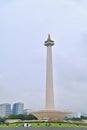 National Monument or MONAS Tower at Merdeka Square Royalty Free Stock Photo