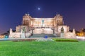 National Monument to Victor Emmanuel II Altare della Patria, Rome, Italy Royalty Free Stock Photo