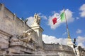 National Monument to Victor Emmanuel II Royalty Free Stock Photo