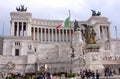 National Monument to Victor Emmanuel II Rome - Italy Royalty Free Stock Photo