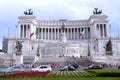 National Monument to Victor Emmanuel II Rome - Italy Royalty Free Stock Photo