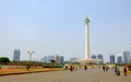 National Monument (Monas) at daylight Royalty Free Stock Photo