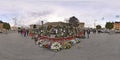 National Mourning after the decease of Michael I at the Royal Palace in Bucharest, Romania