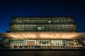 The National Museum of African American History and Culture at night, in Washington, DC Royalty Free Stock Photo