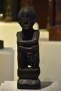 National museum of Anthropology bulul carved wooden figure in Manila, Philippines Royalty Free Stock Photo