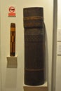 National museum of Anthropology wood rice storage in Manila, Philippines