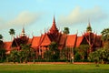 National museum in Phnom Penh Royalty Free Stock Photo